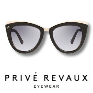 Privé Revaux THE JULIET SUNGLASSES Caviar Black
